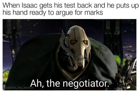 negotiator meme|general grievous the negotiator.